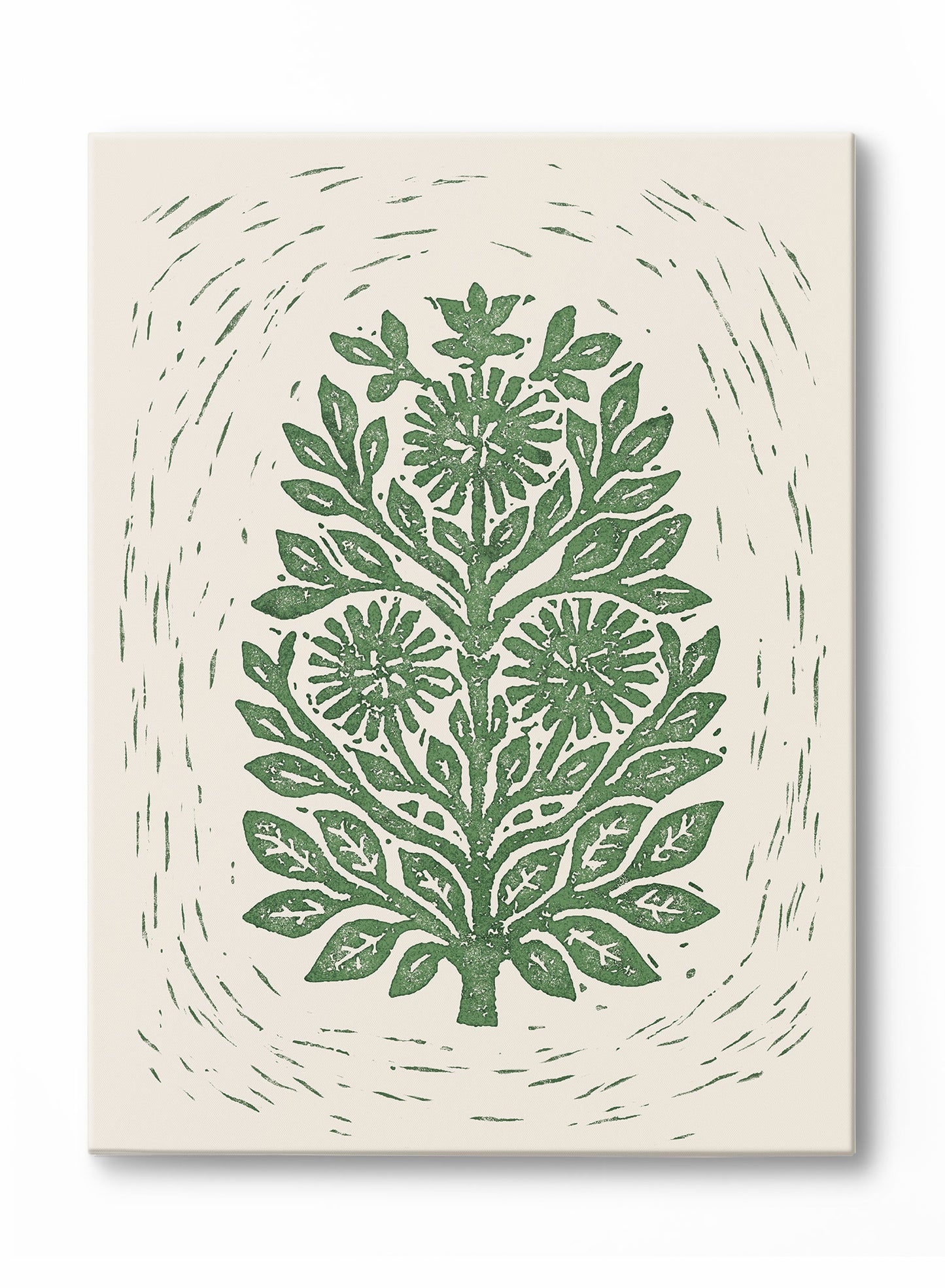 Verdant Blooms, Canvas