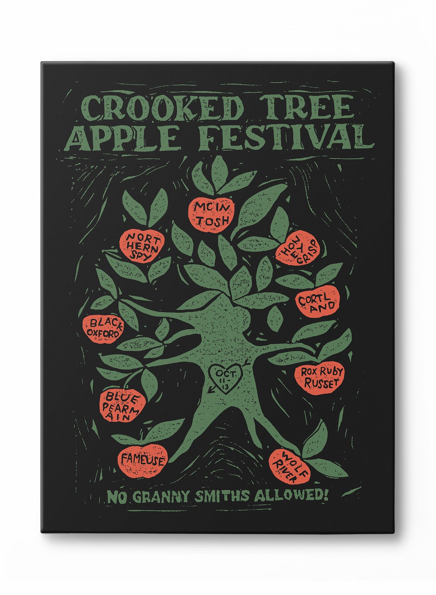 All Apples are Welcome (Except Granny Smiths), Canvas