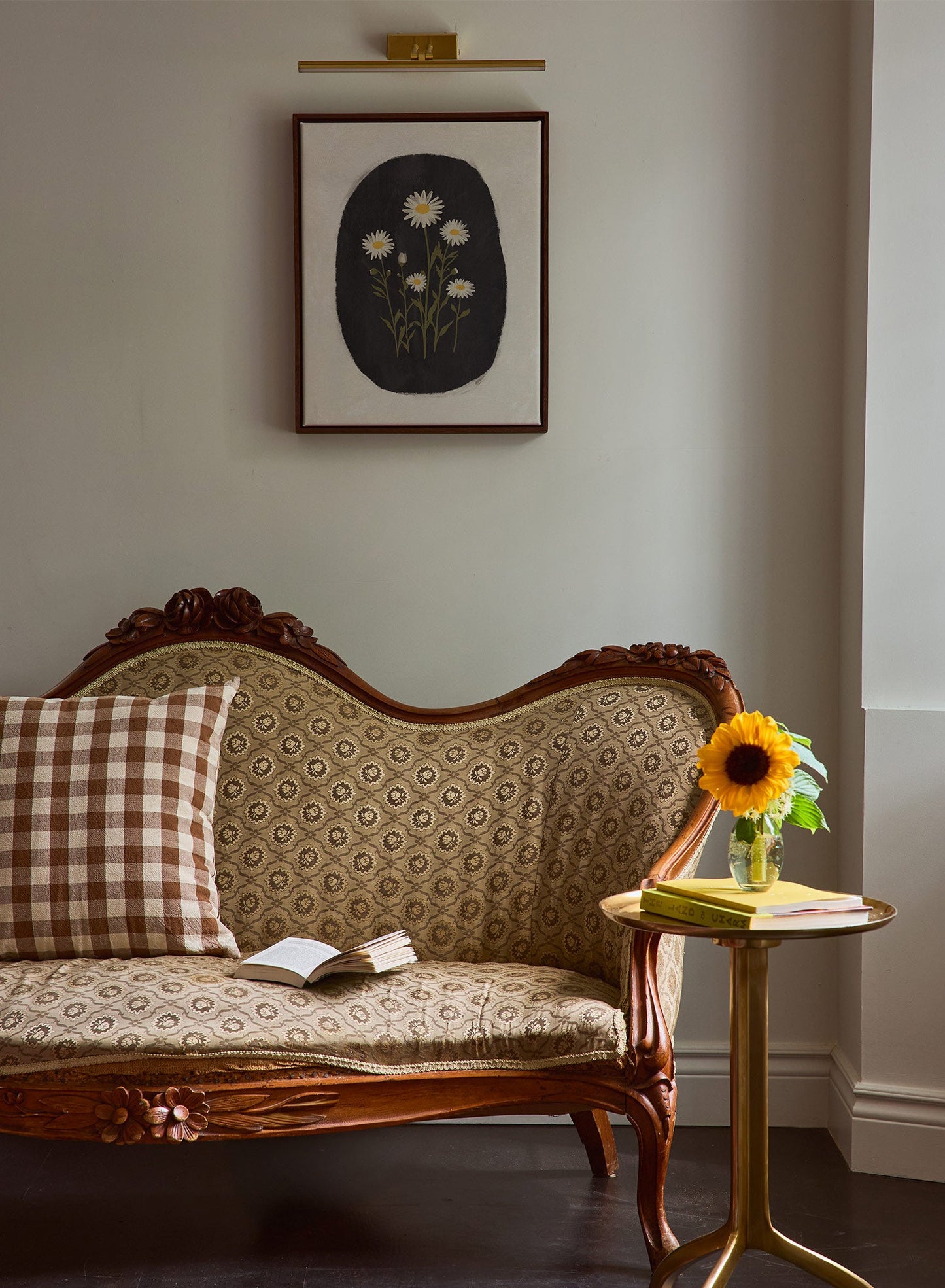 Daisies at Dusk, Canvas