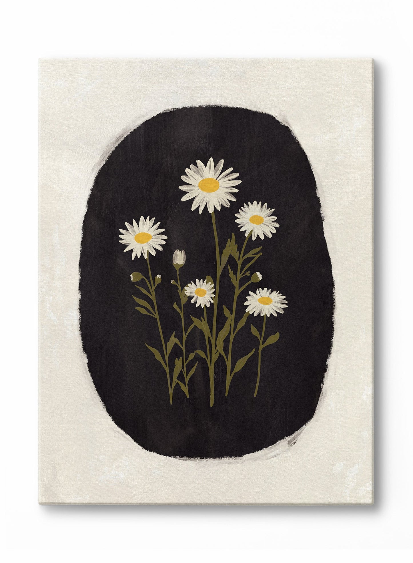 Daisies at Dusk, Canvas