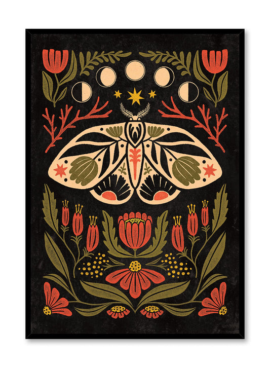 Luna moth, Poster