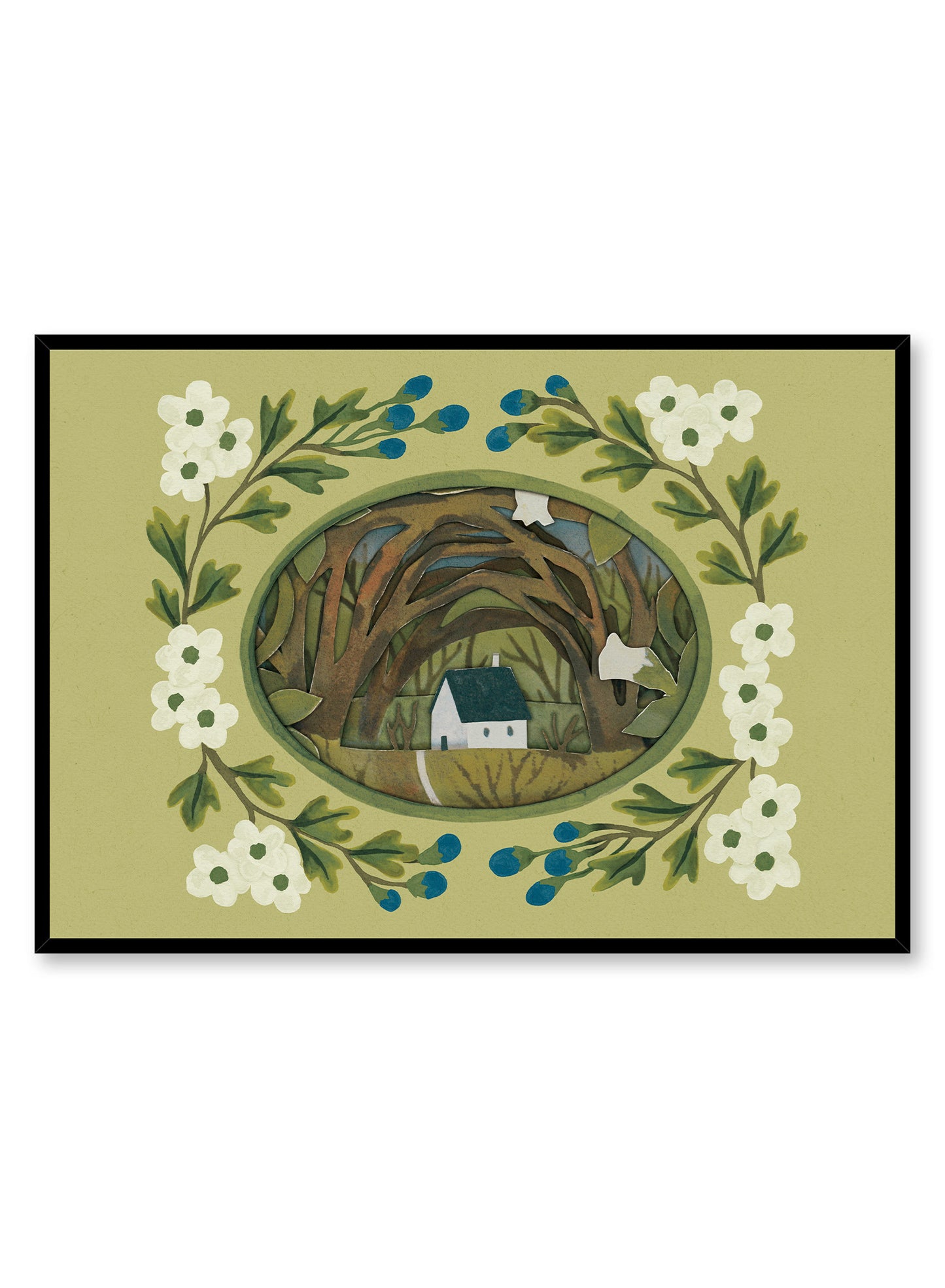 Dans le bois, Affiche