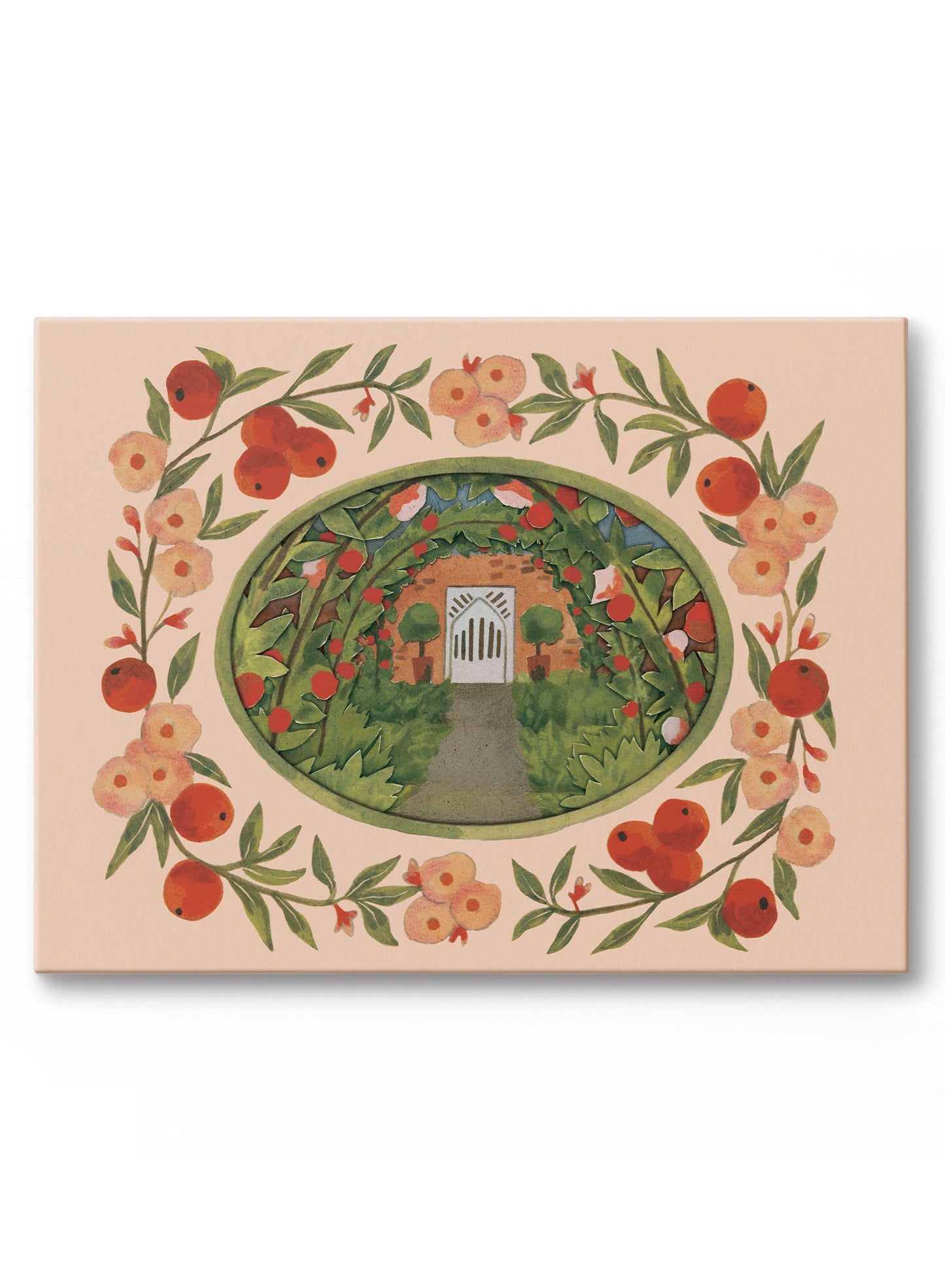 The Little Pink Cottage, Canvas