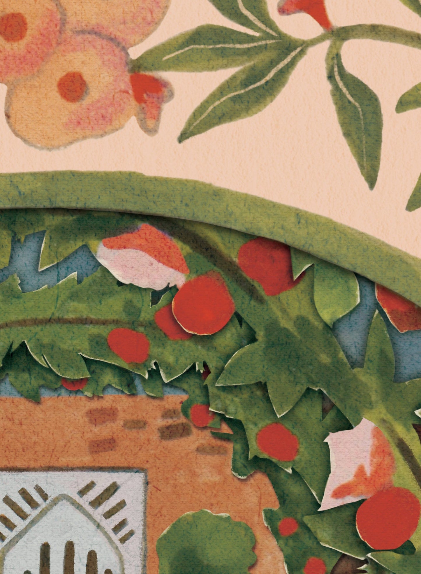 The Little Pink Cottage, Canvas