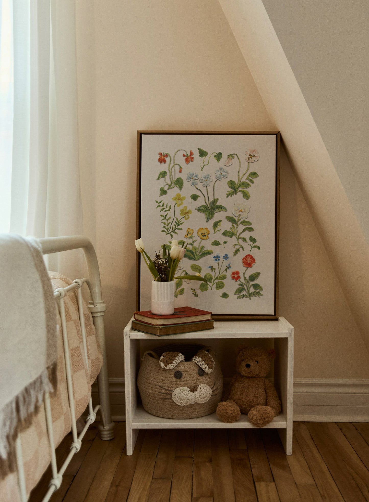 Pressed Flower Study, Canvas