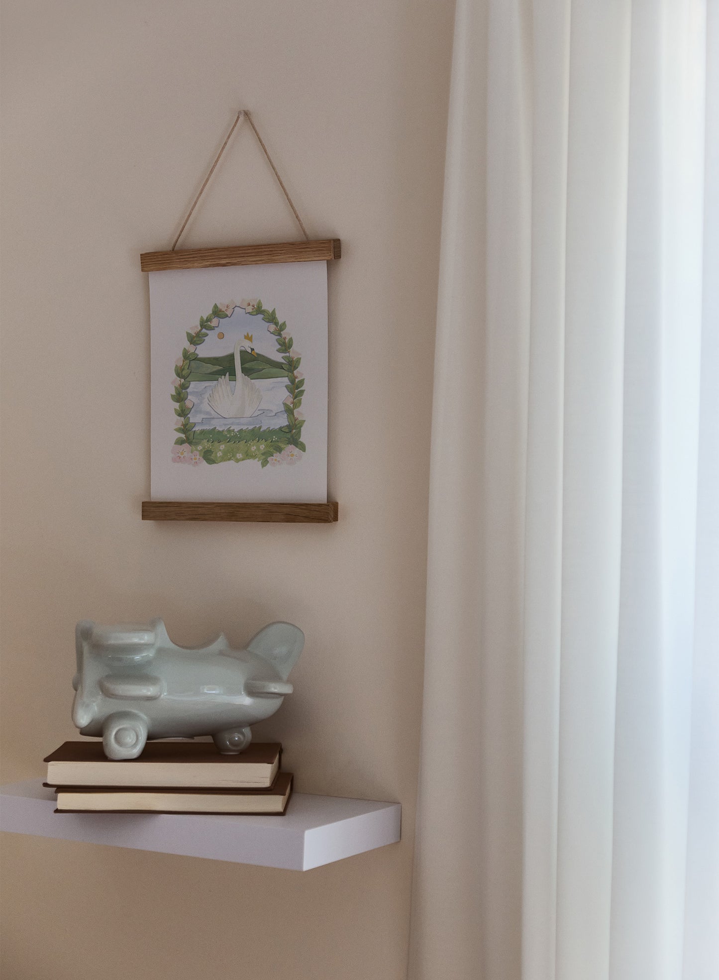 Lac des cygnes, Affiche