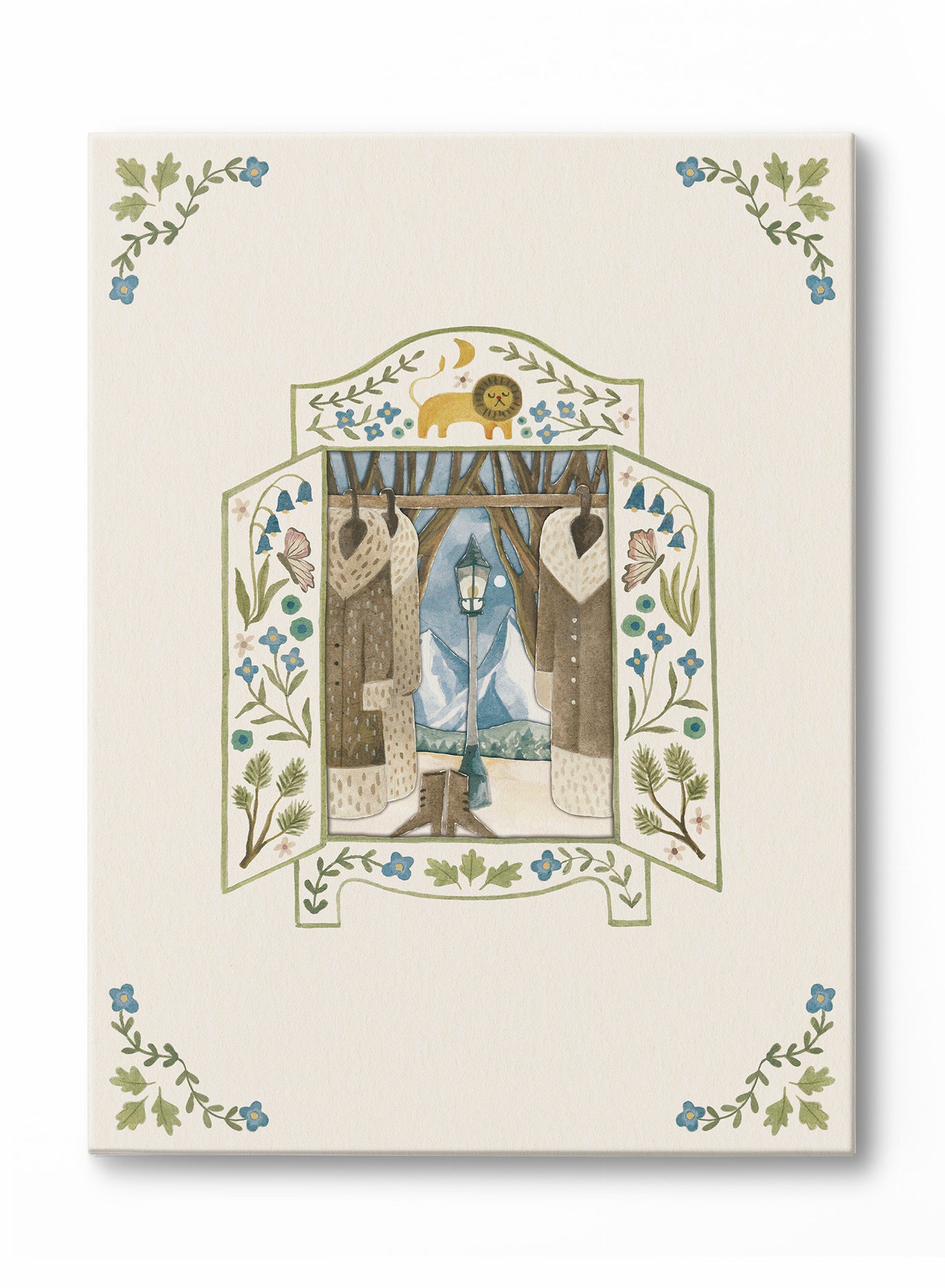 À travers l'armoire, Affiche