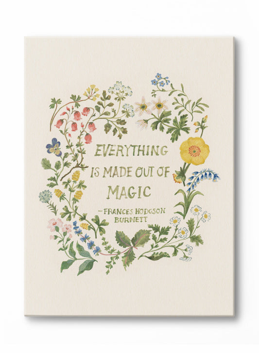 Magical Quotations, Canvas