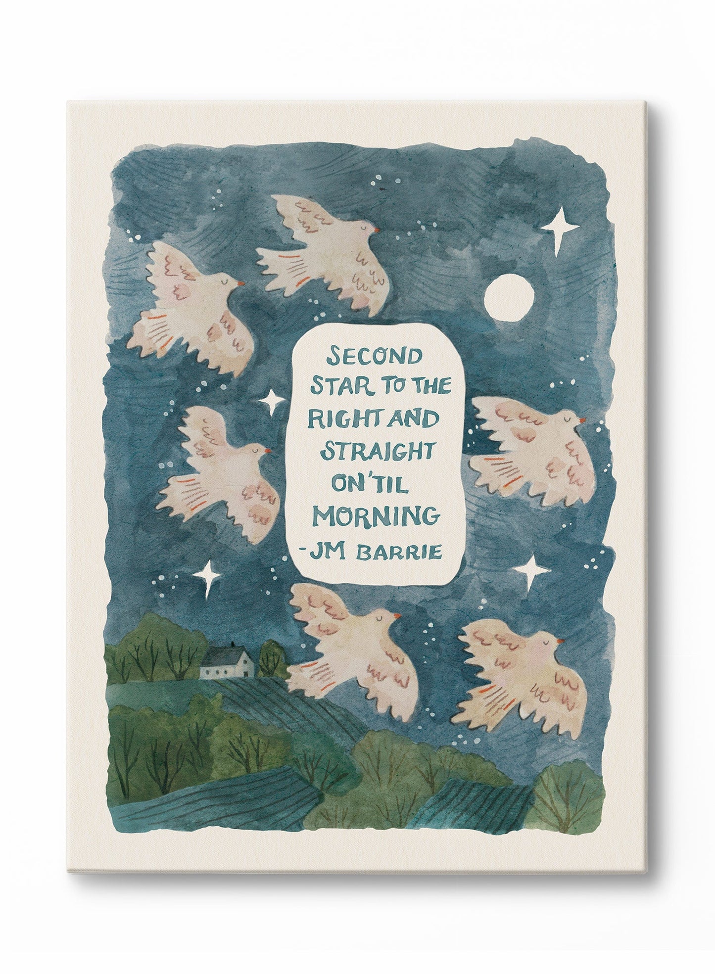 Étoiles inspirantes, Toile