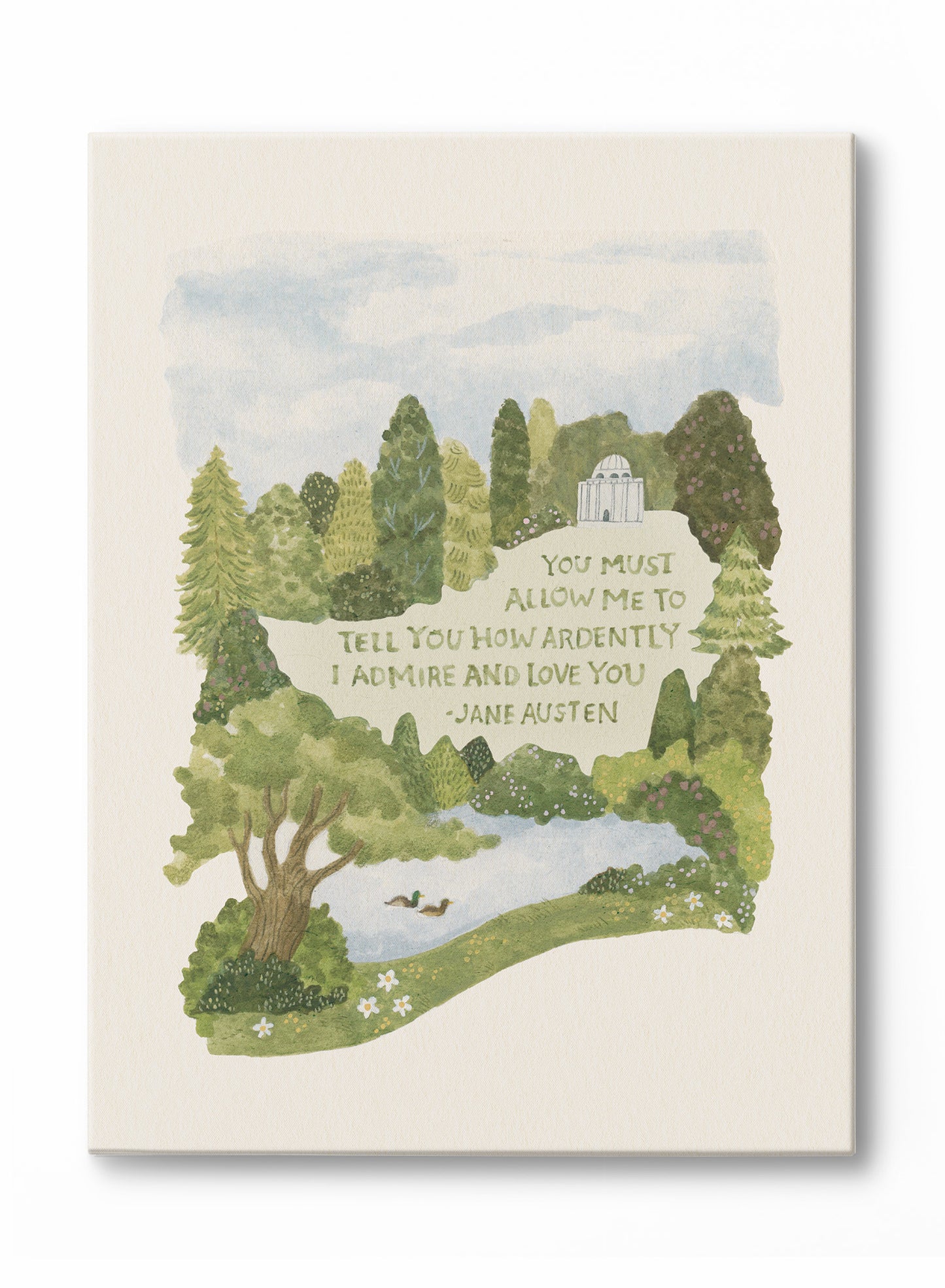 Mr. Darcy Love Quote, Poster