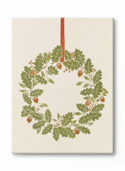 Feuillage d’hiver, Toile