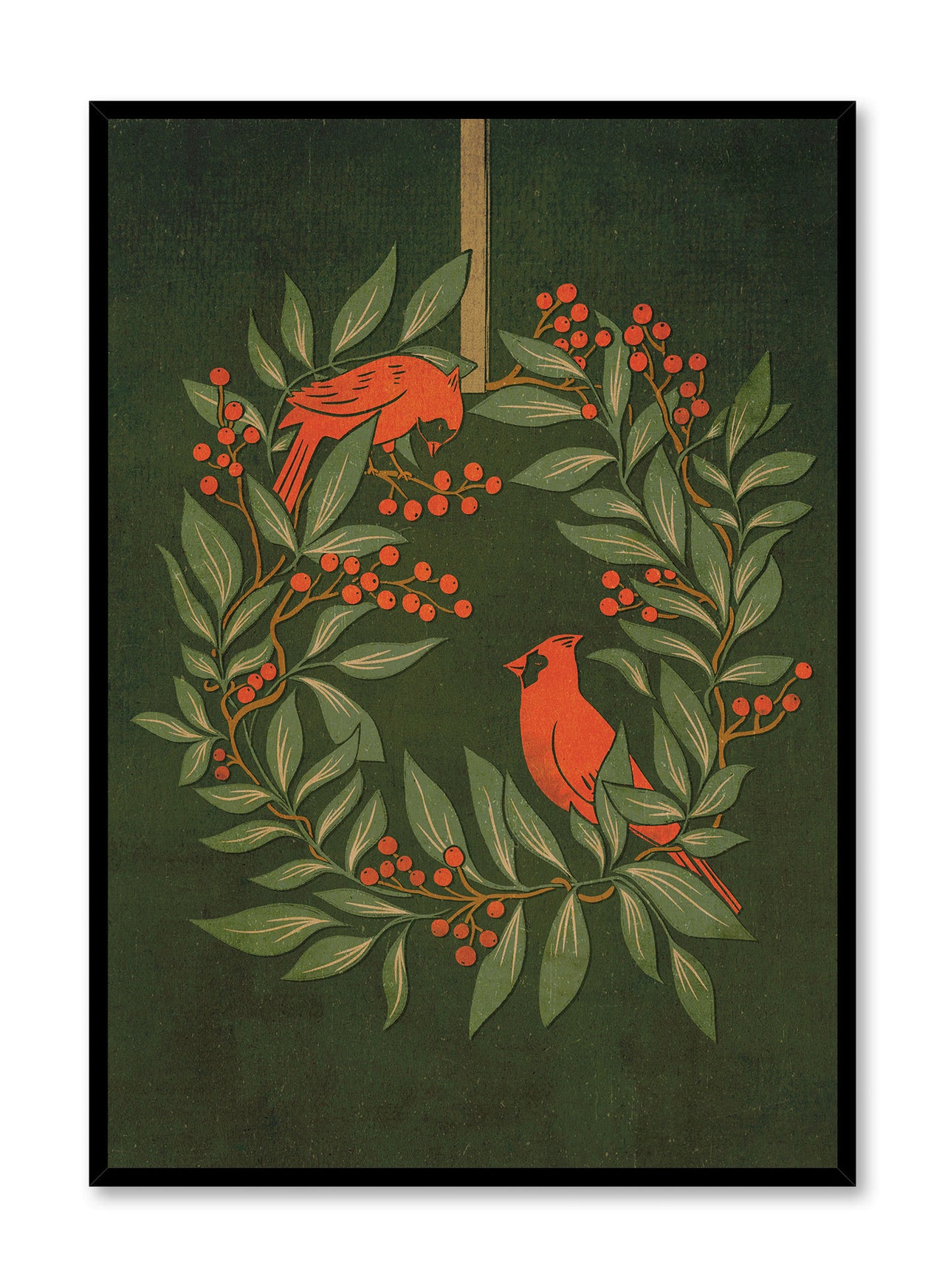 Winter Cardinals, Poster