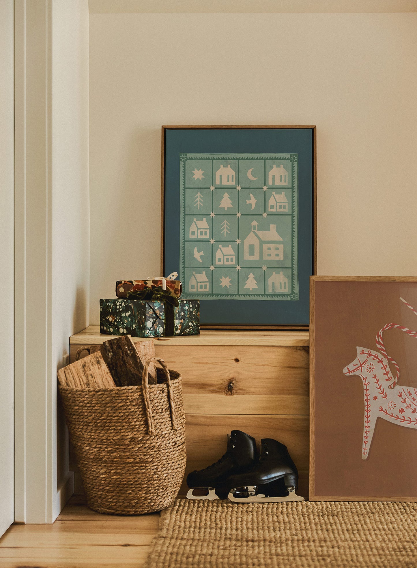 Quilted Coziness, Poster
