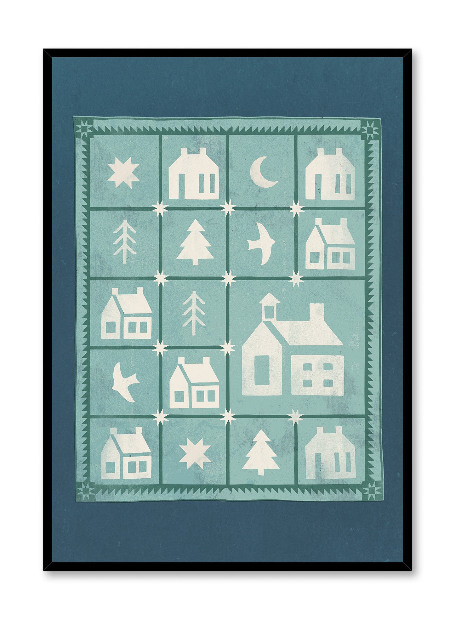 Quilted Coziness, Poster