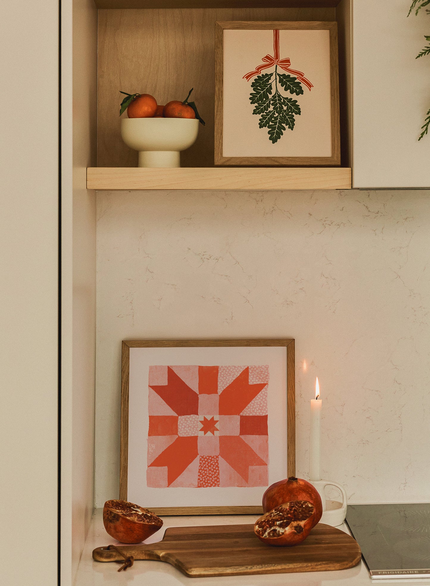 Carré de patchwork I, Affiche