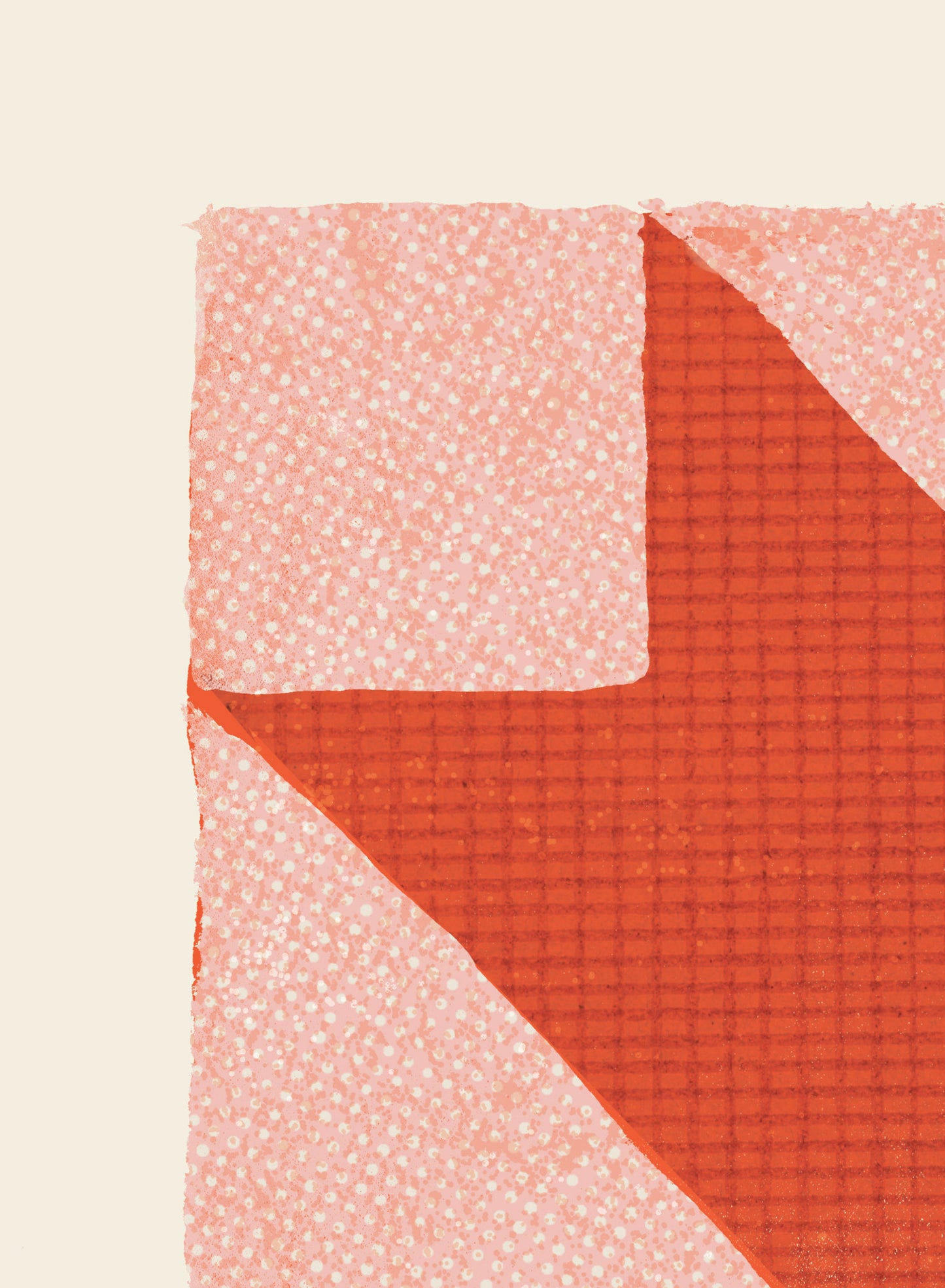 Carré de patchwork I, Affiche