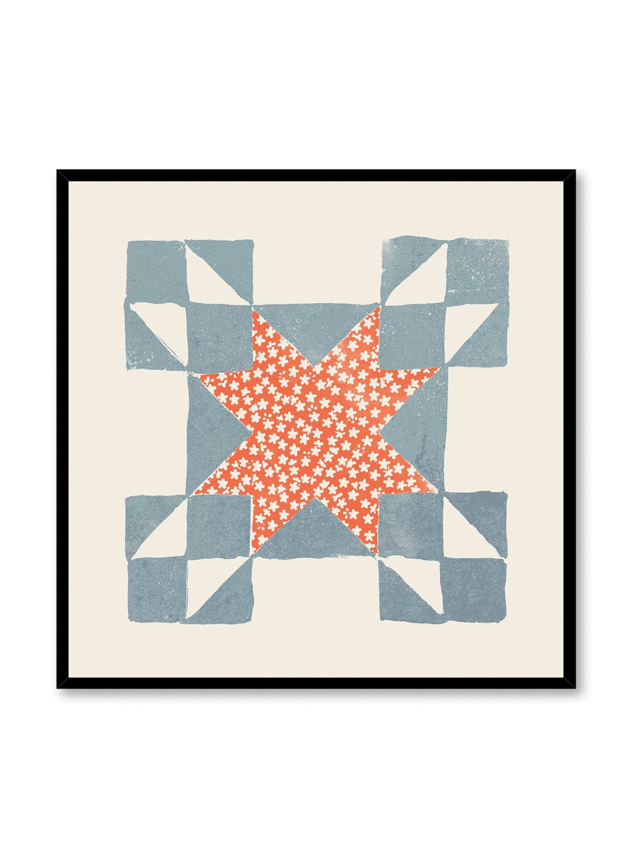 Quilt Square II, Poster