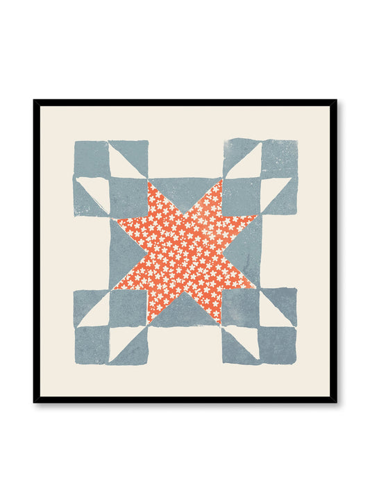 Quilt Square II, Poster
