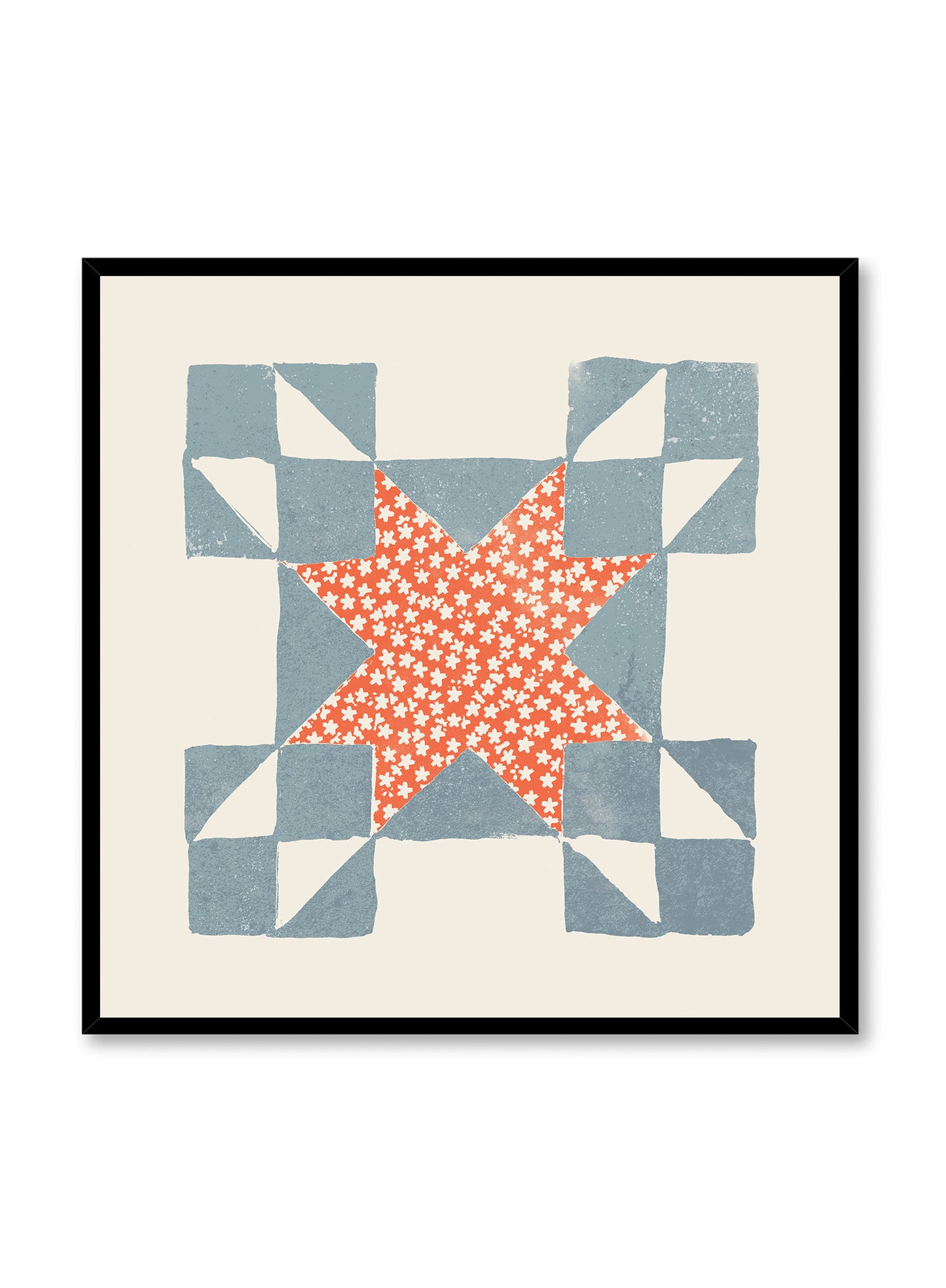 Quilt Square II, Poster