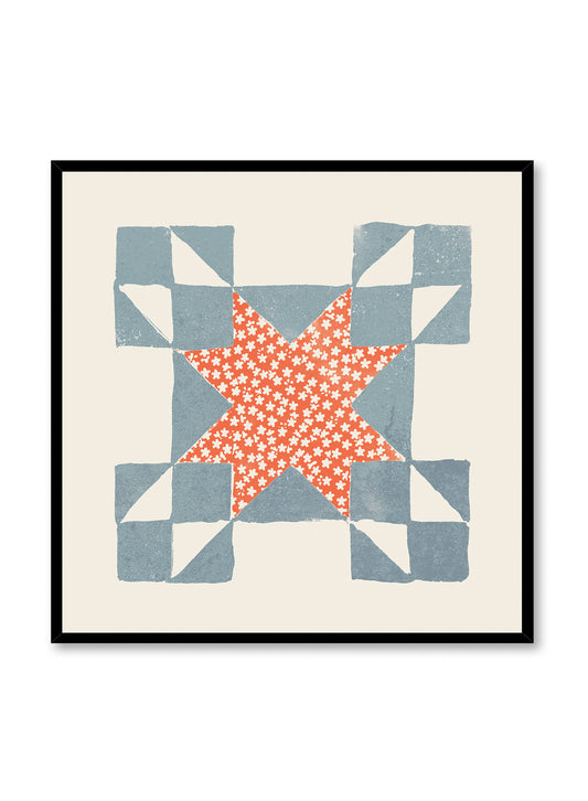 Quilt Square II, Poster