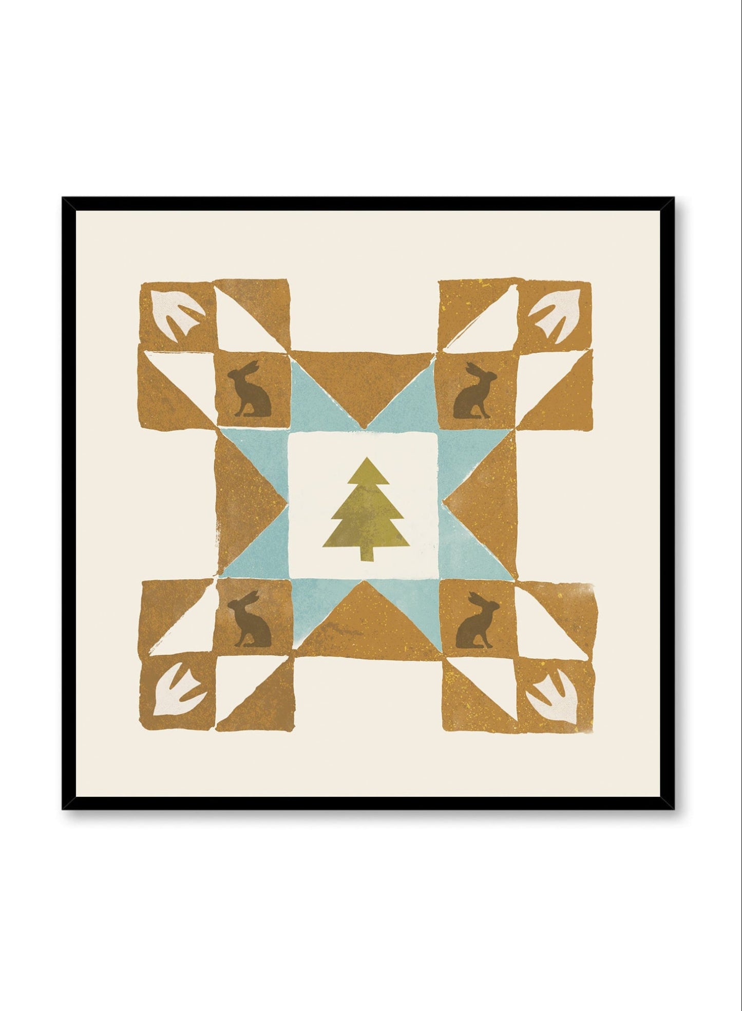 Quilt Square IV, Poster