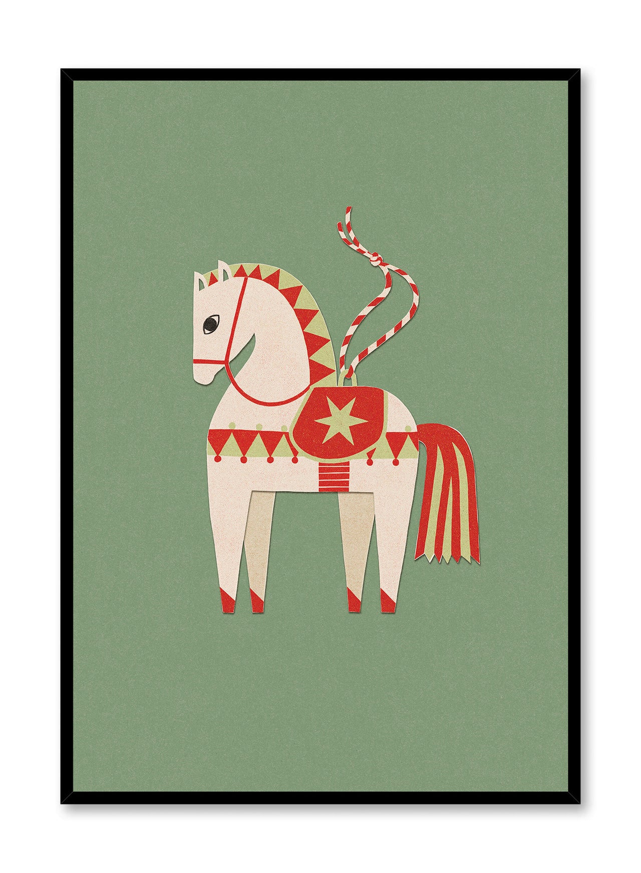 Ornamental Steed, Poster
