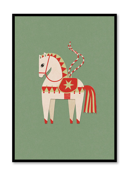 Ornamental Steed, Poster