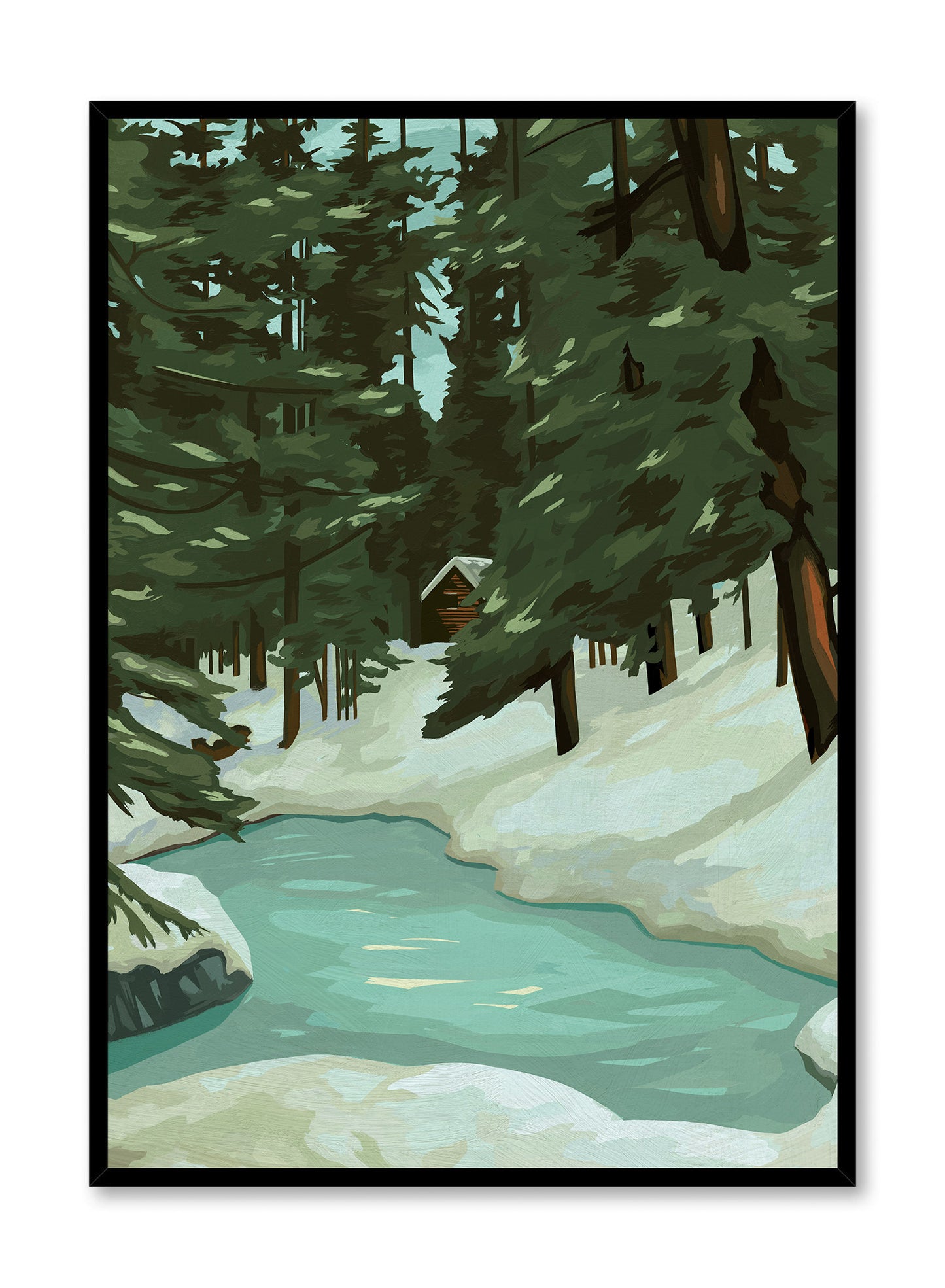 Winter Woods, Poster