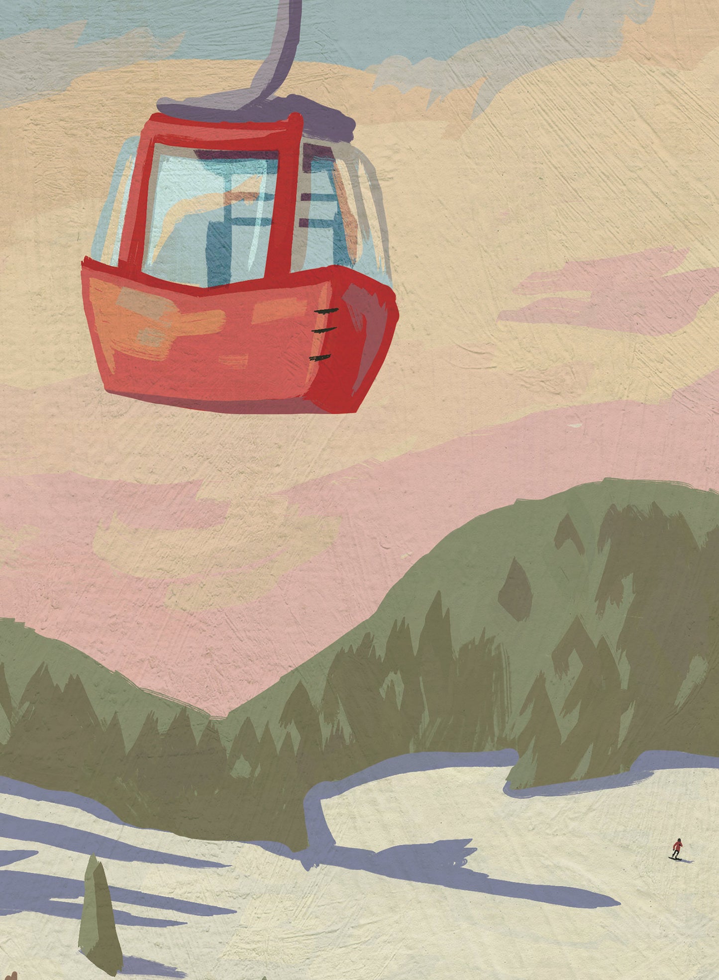 Dernière descente, Affiche