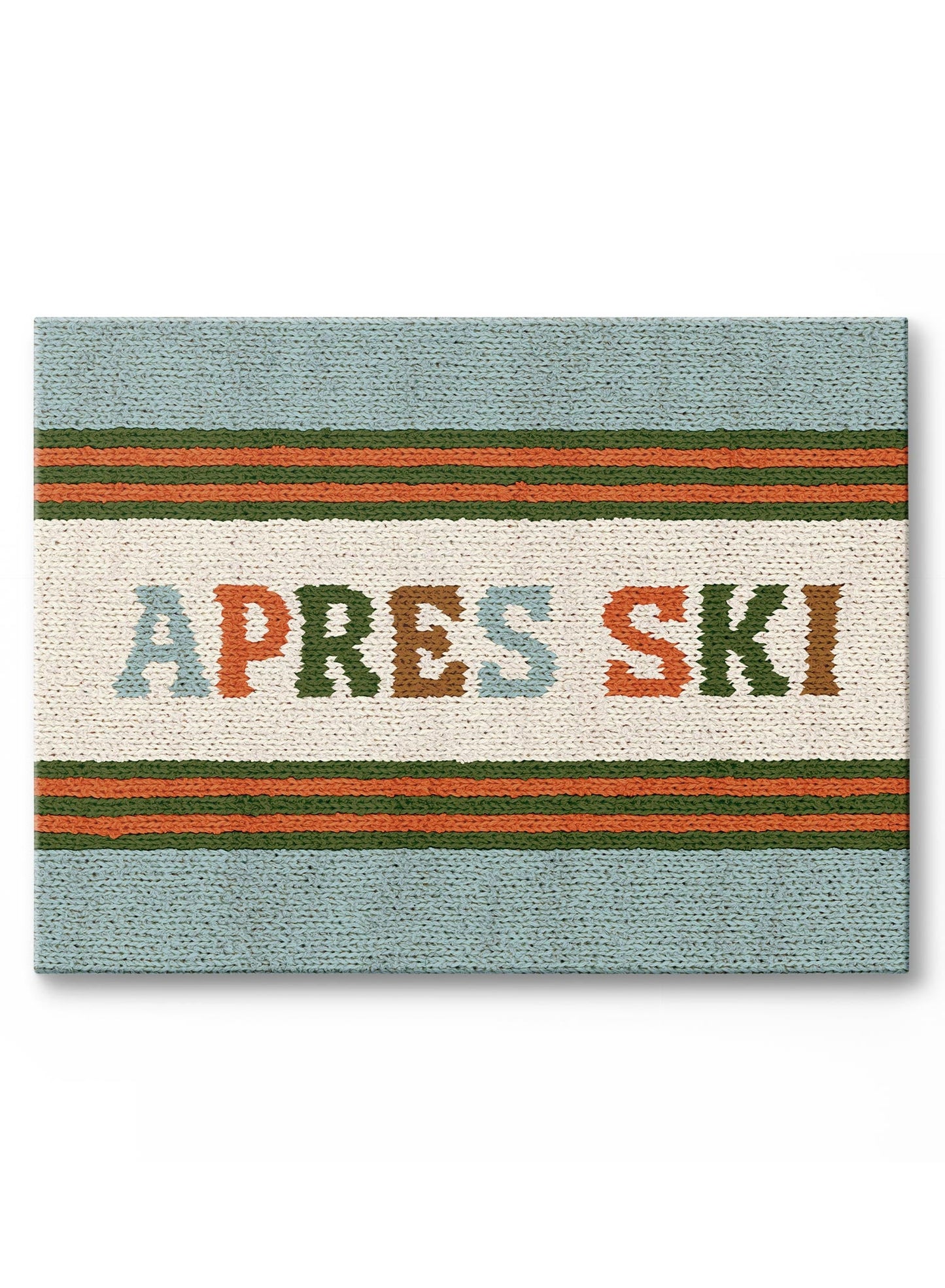 Apres Ski Knit and Cozy, Canvas