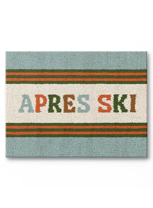 Apres Ski Knit and Cozy, Canvas