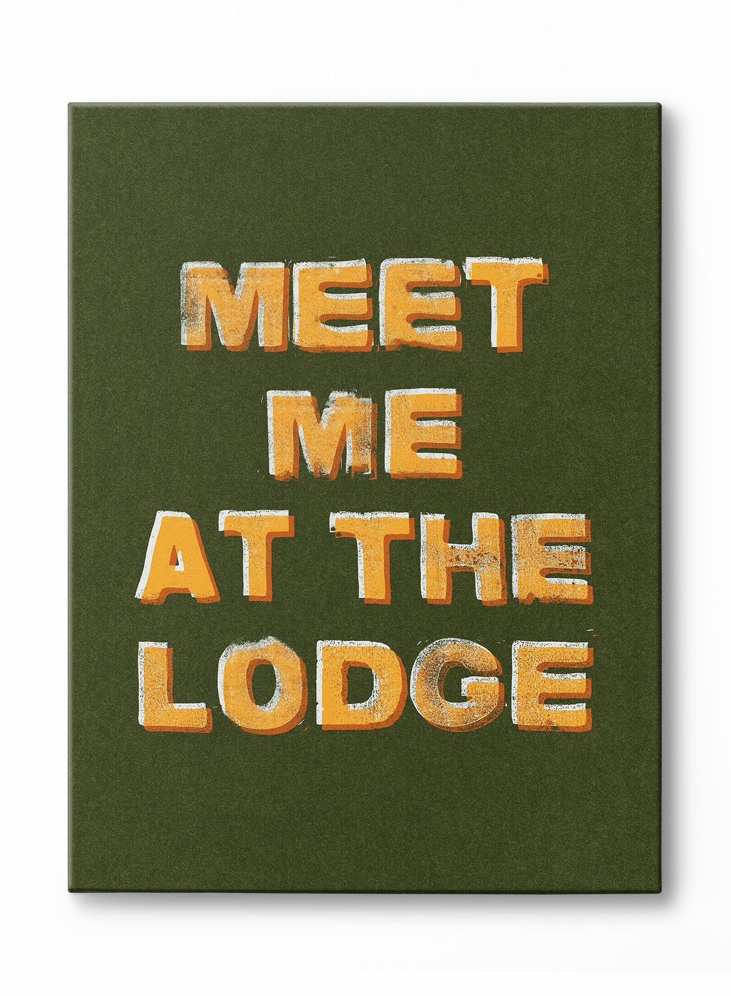 Meet Me at the Lodge, Canvas