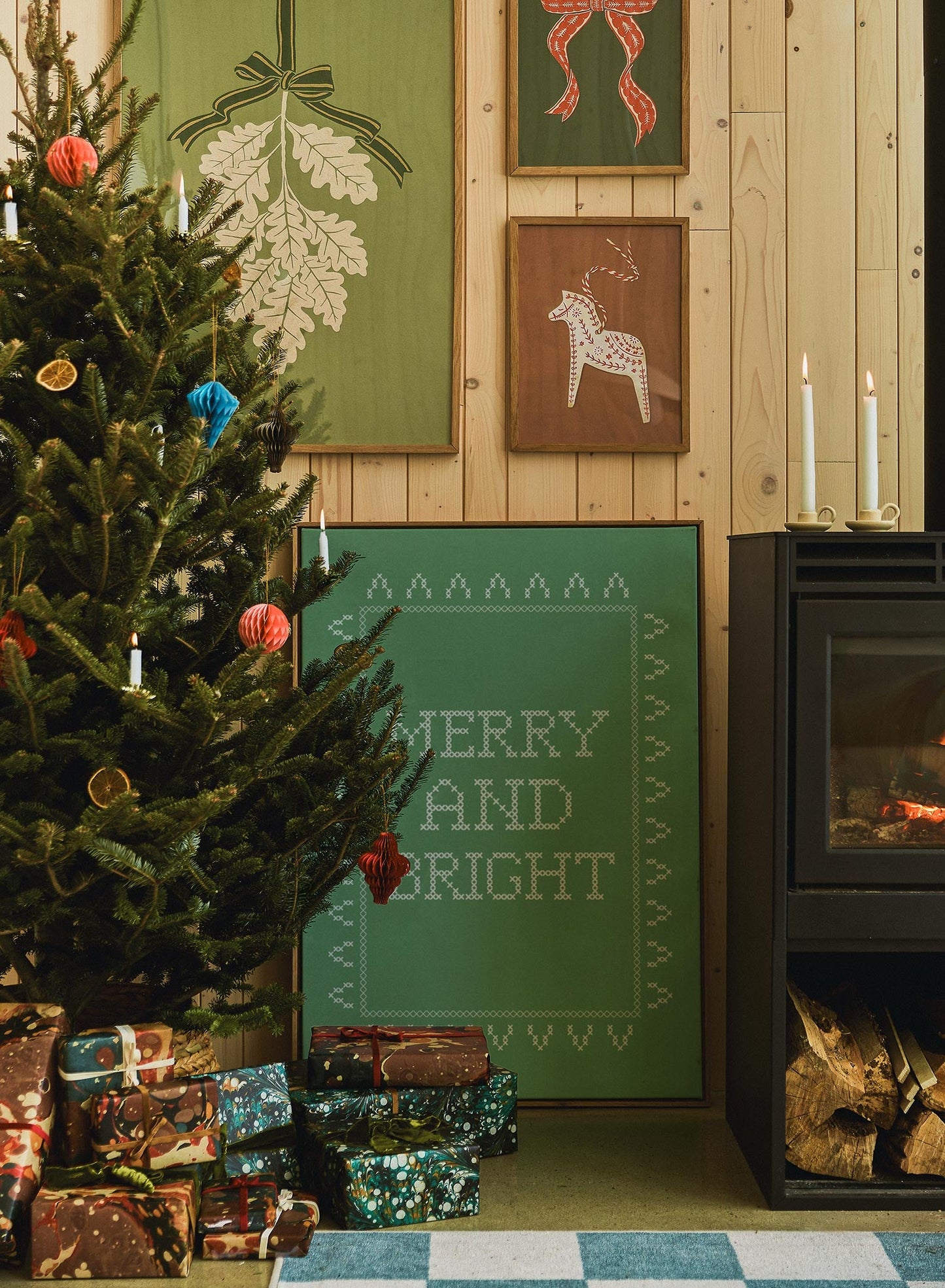 Christmas Salutations, Canvas