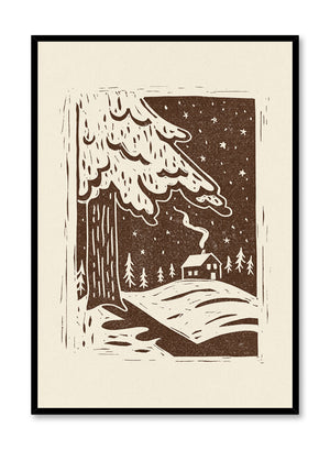 Petit refuge blotti, Affiche