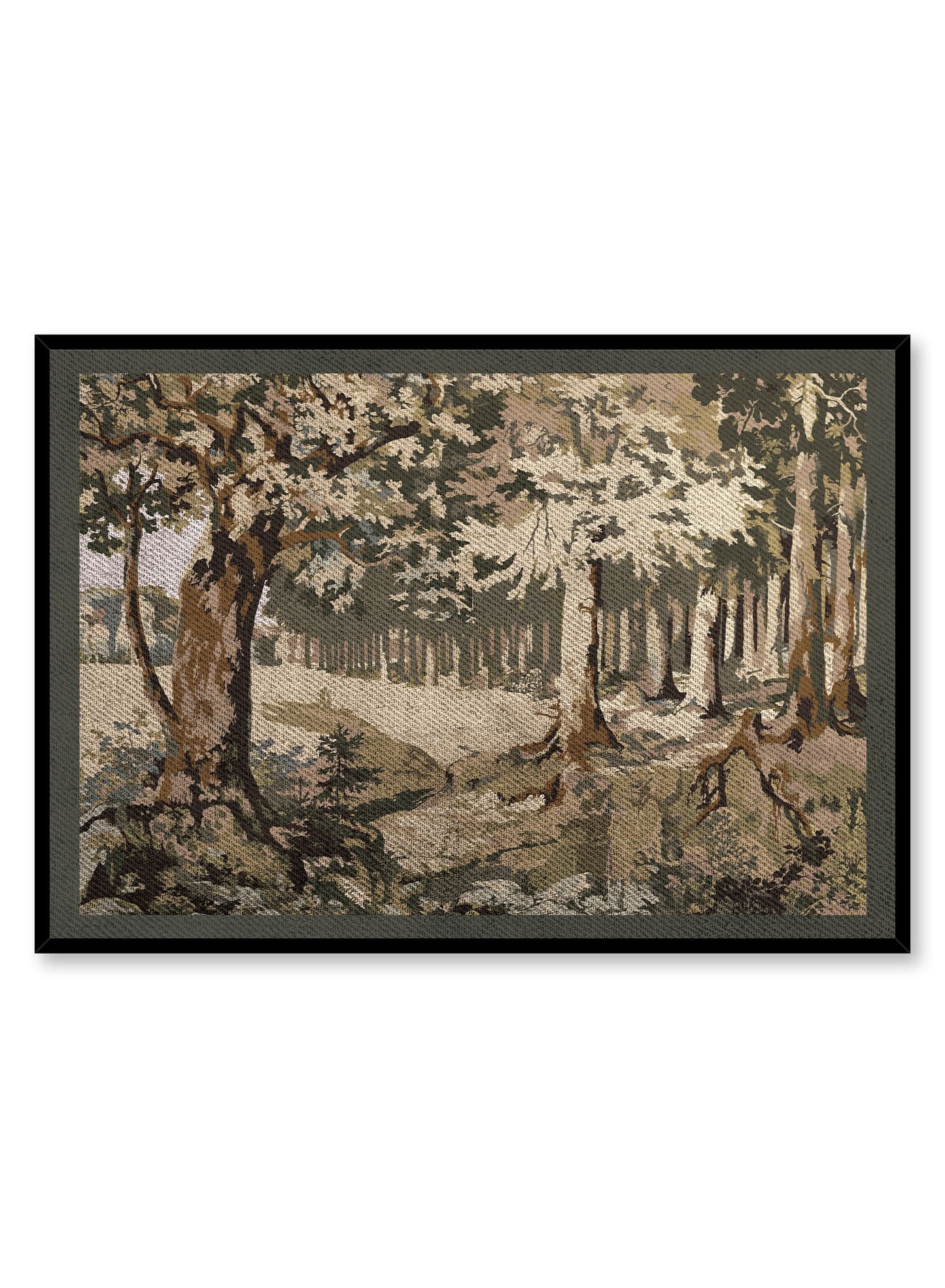Tapisserie forestière, Affiche