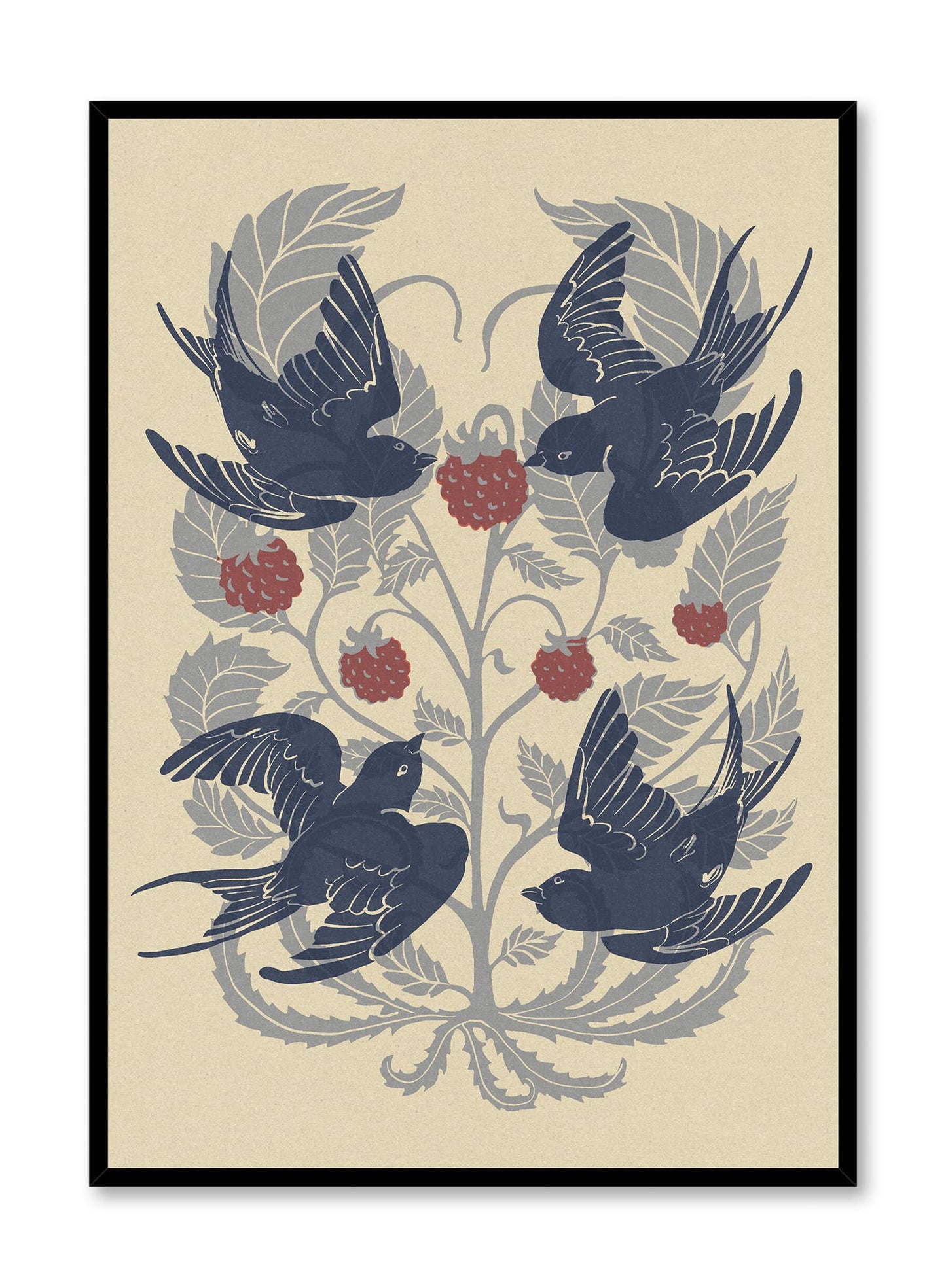 Field Swallow Tapestry, Poster
