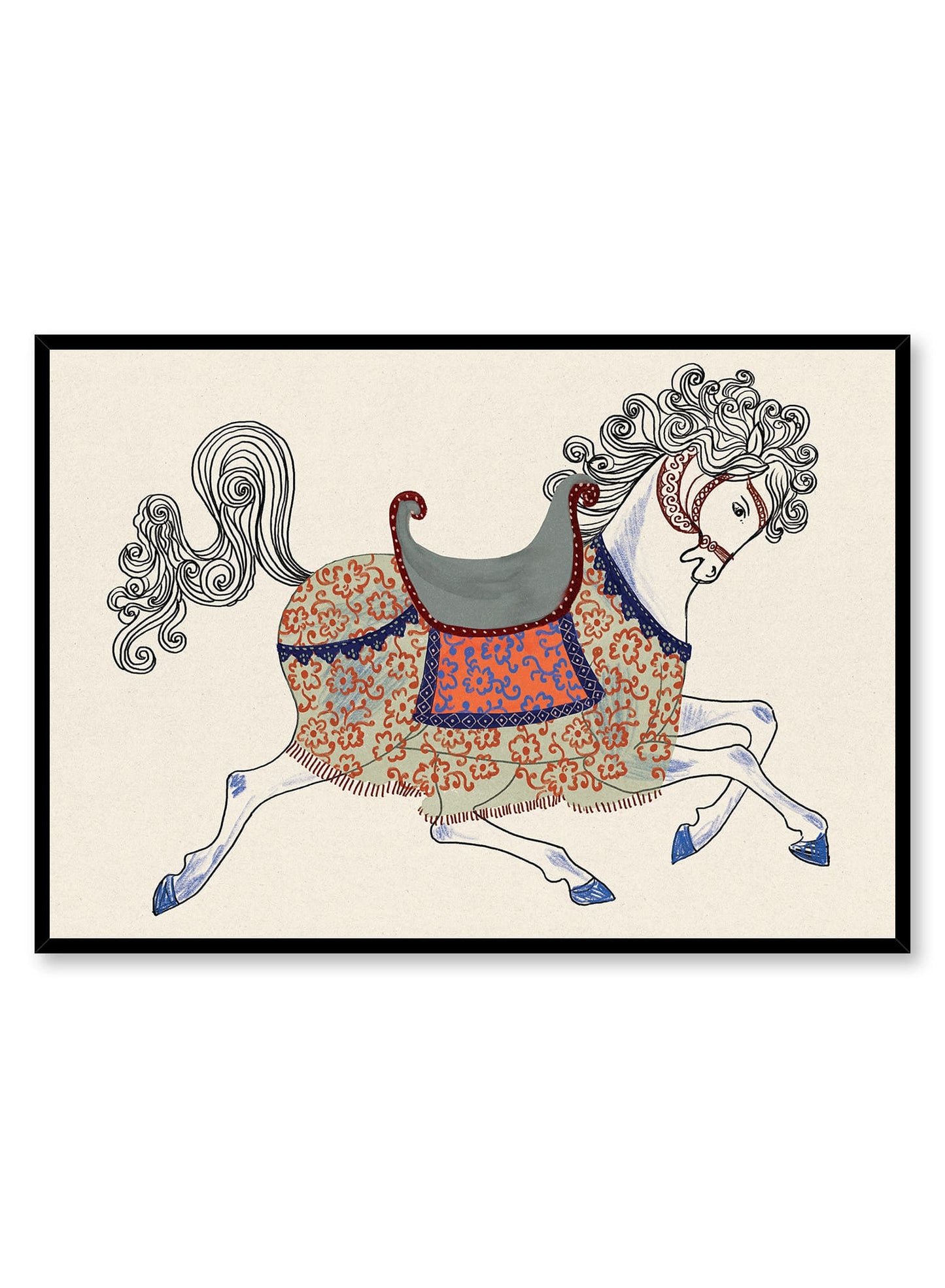 Ornate Equine I, Poster
