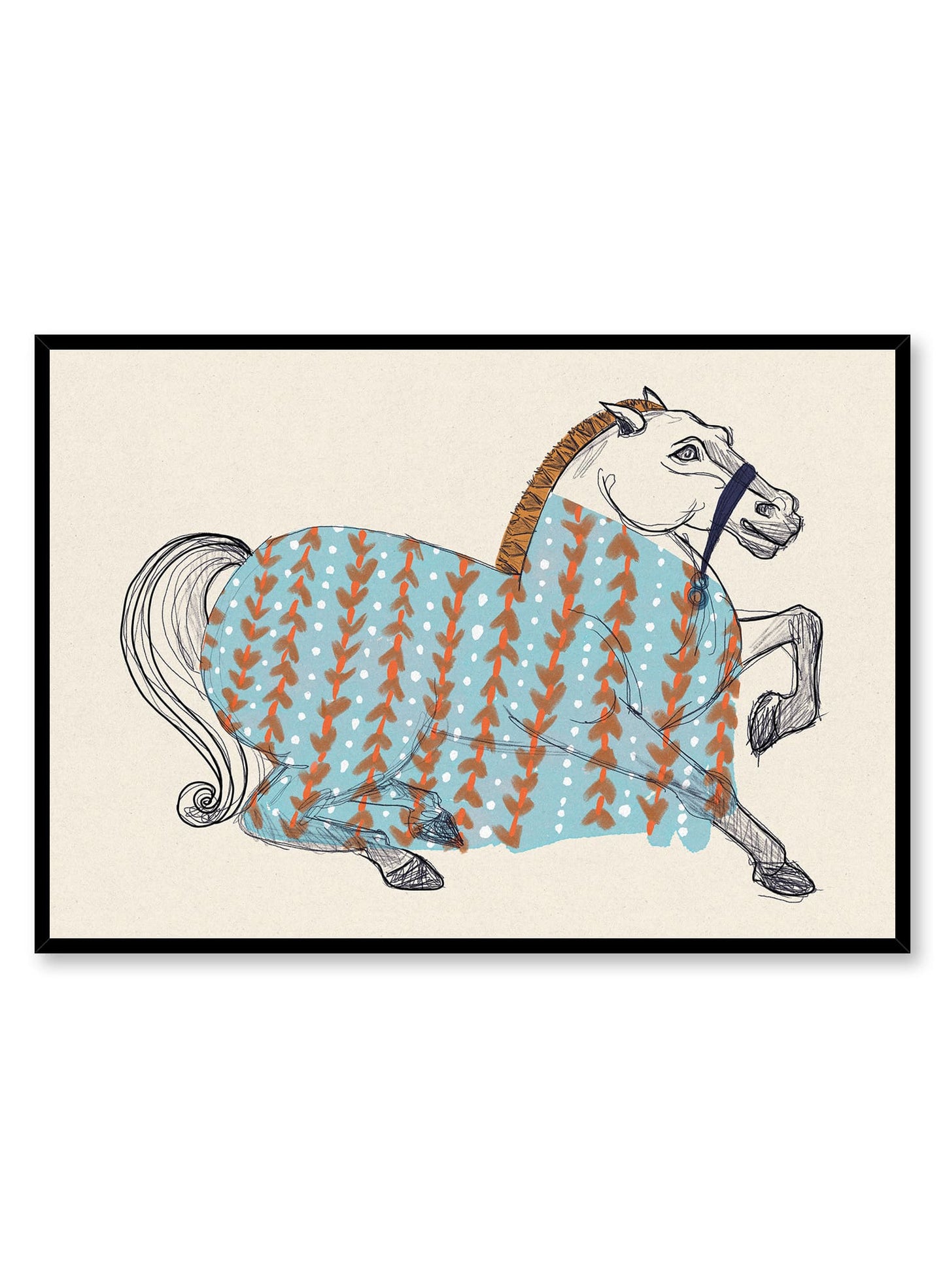Ornate Equine II, Poster
