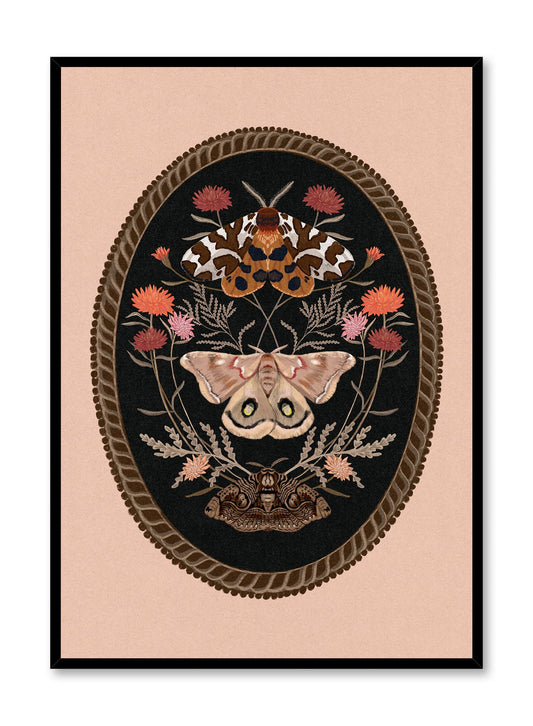 Nature morte de papillon, Affiche