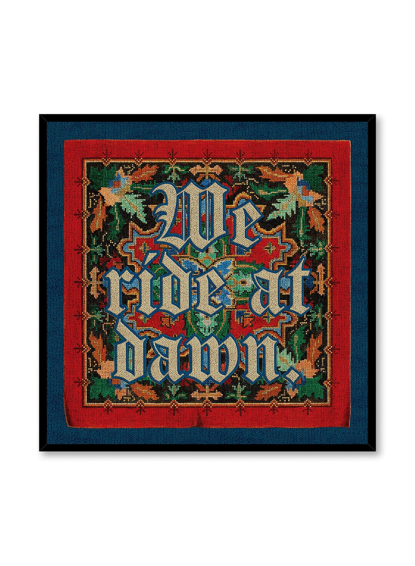 We Ride at Dawn, Poster