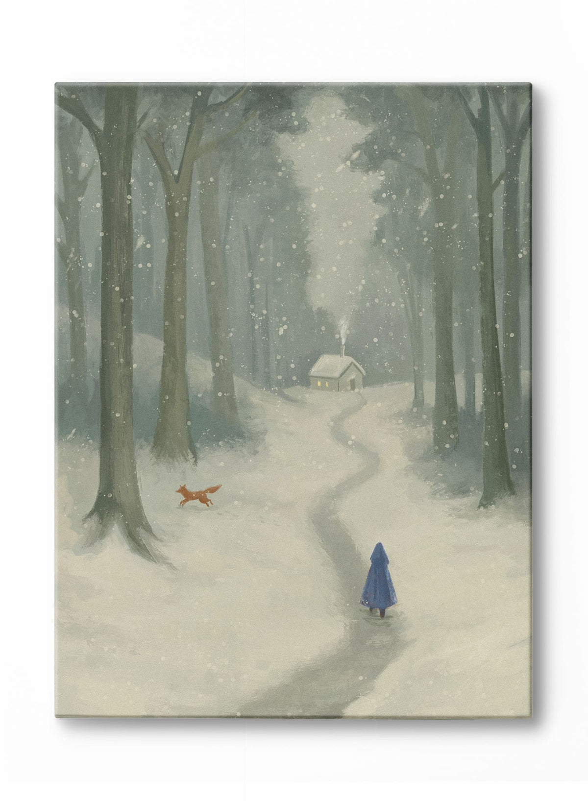 A Snowy Visit, Poster
