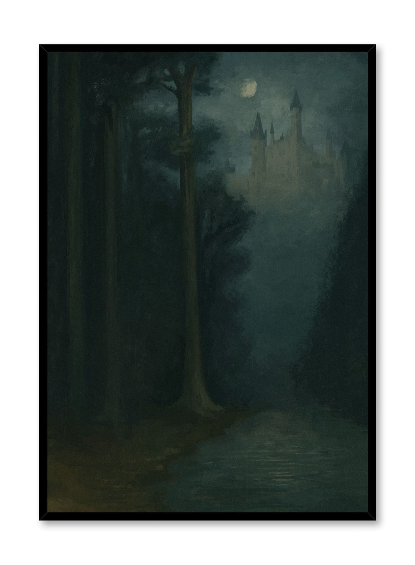 Chateau in the Mists, Poster