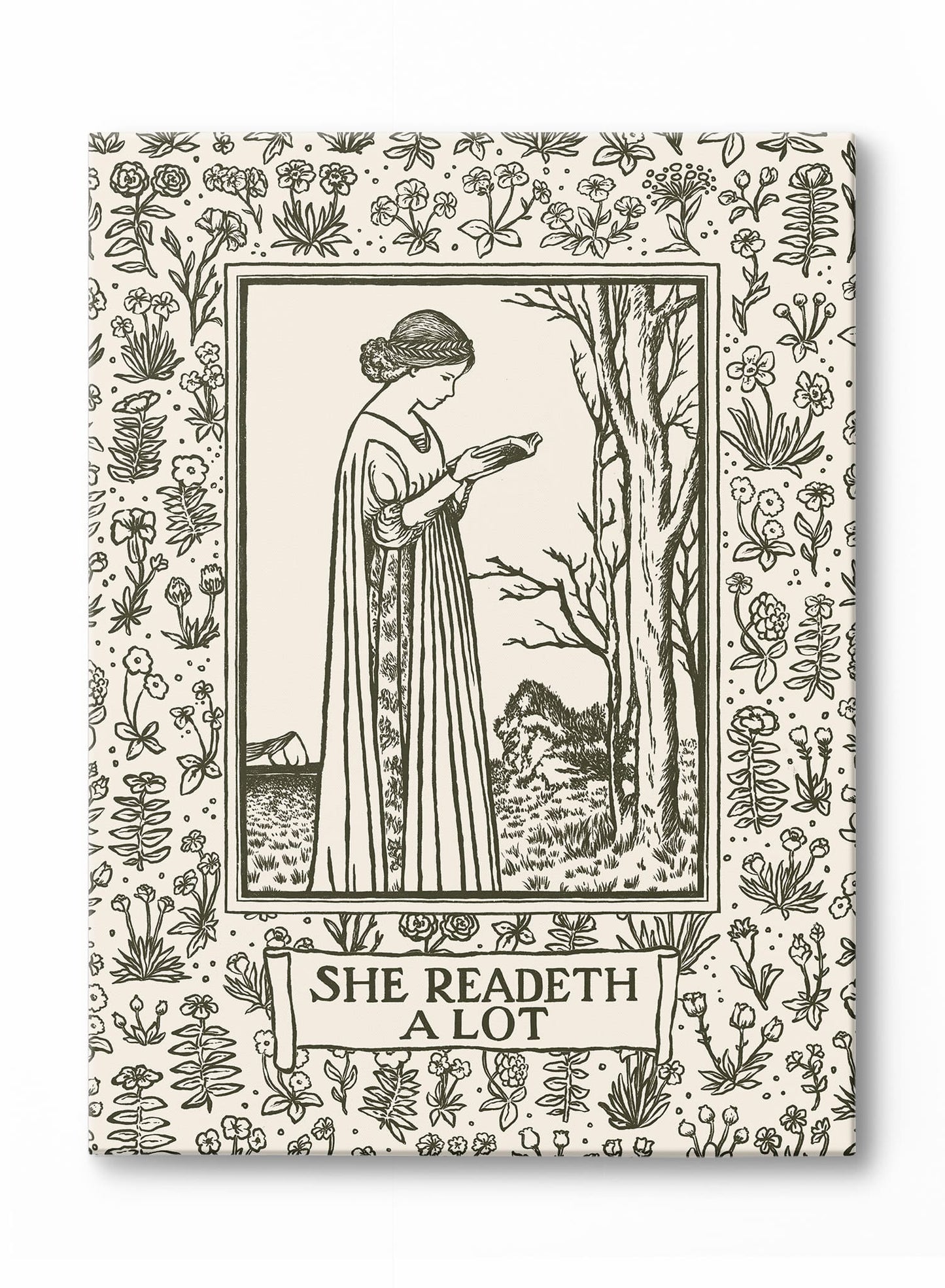 She Readeth Alot, Poster