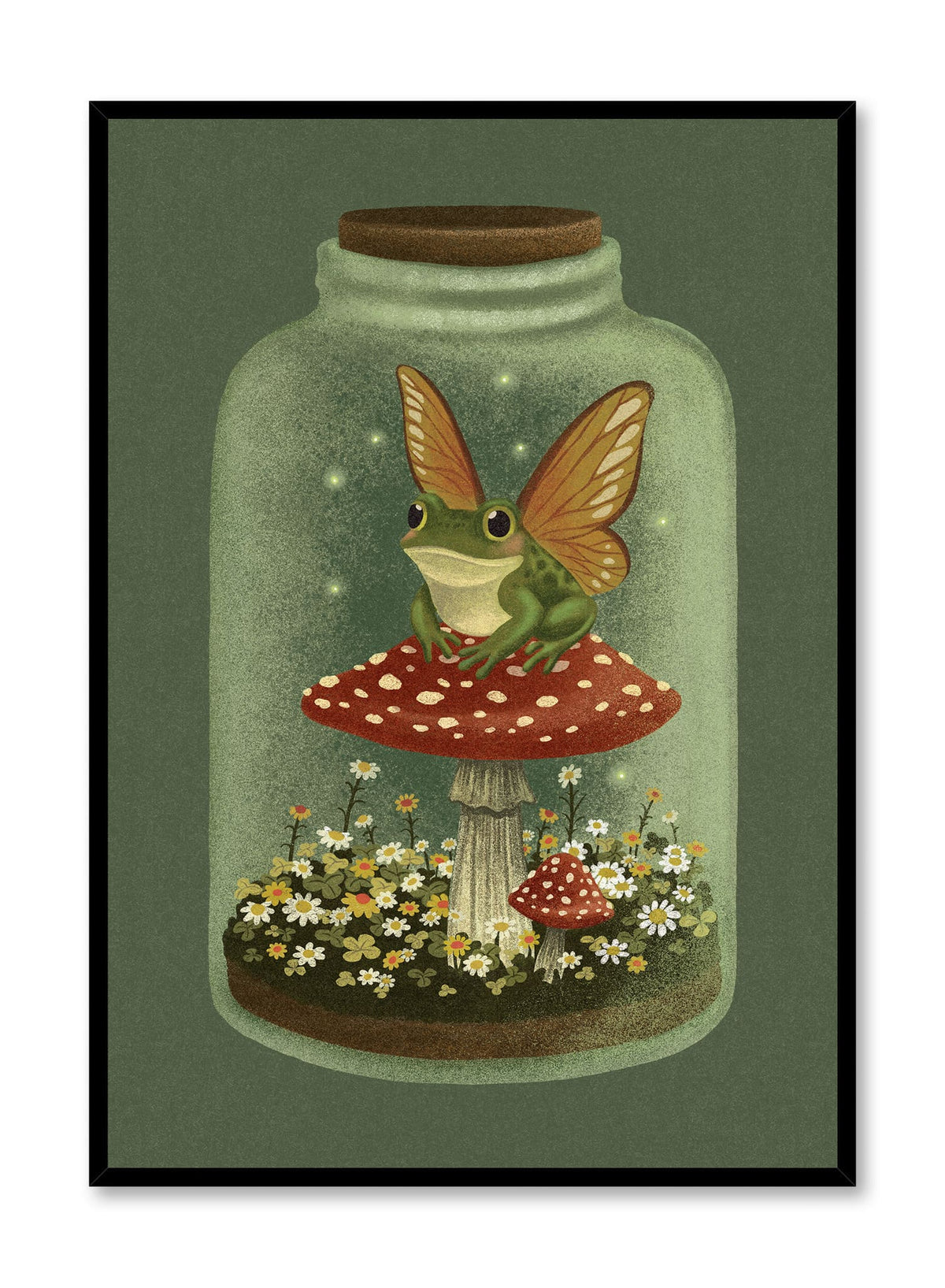 Petit champignon, Affiche