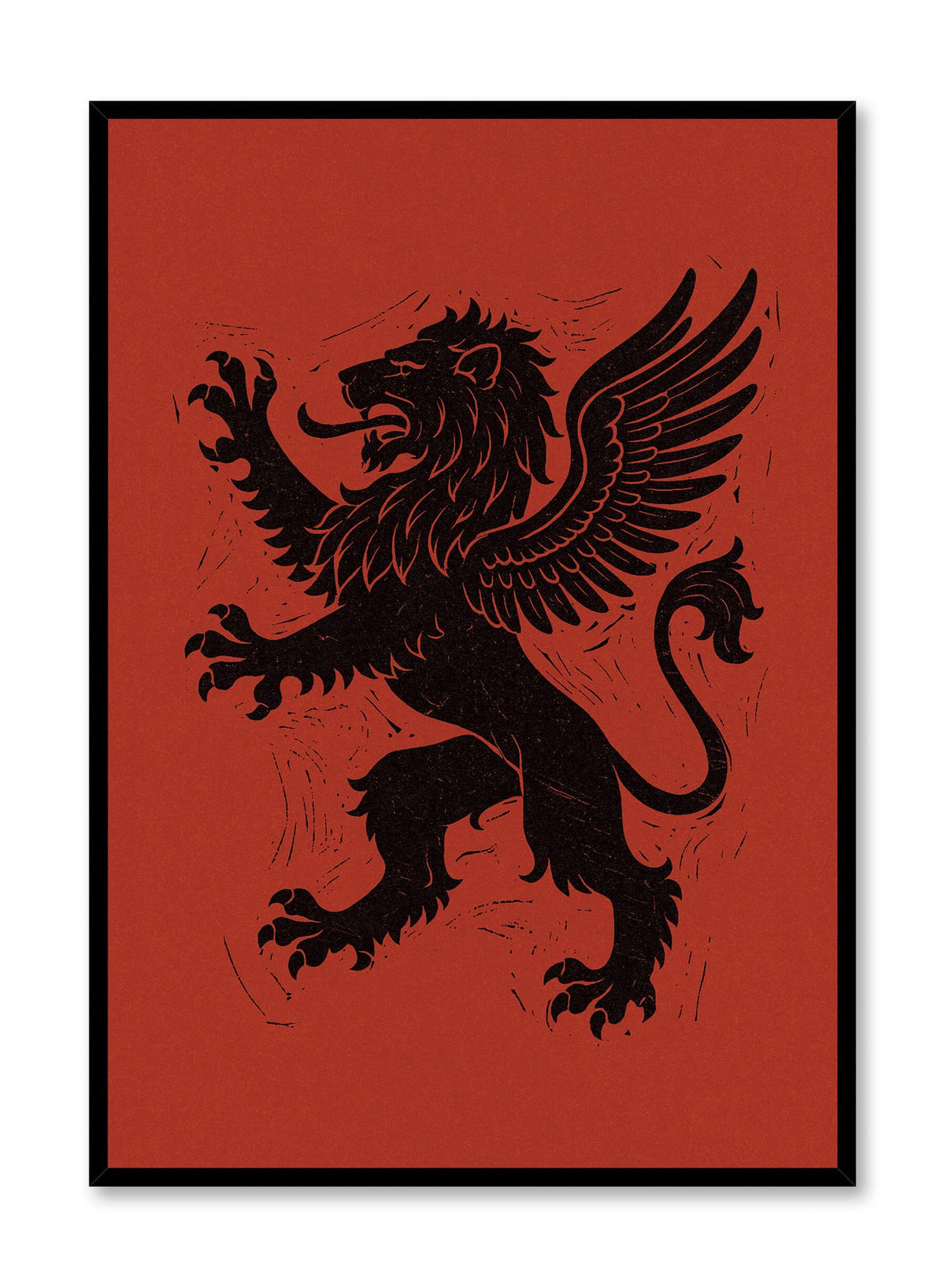 Lion Resplendent, Poster