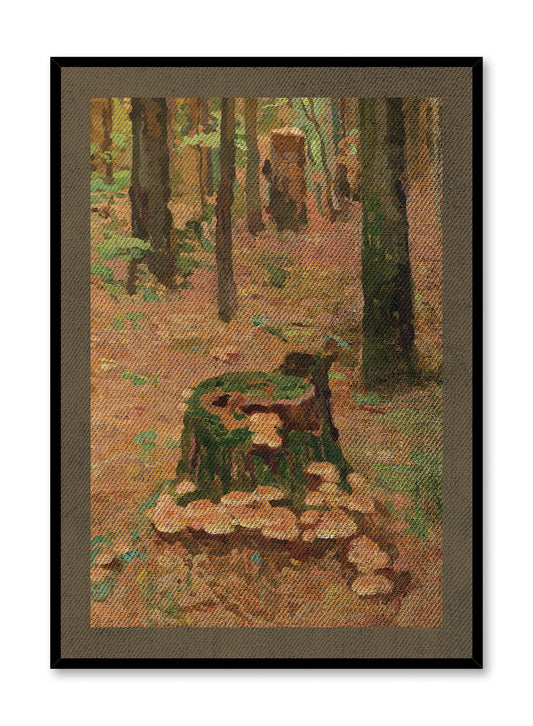 Tapisserie forestière II, Affiche