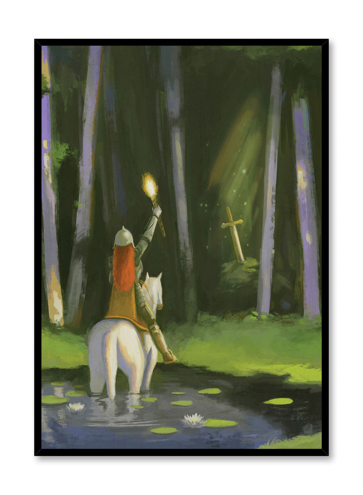 L'épée dans la pierre, Affiche