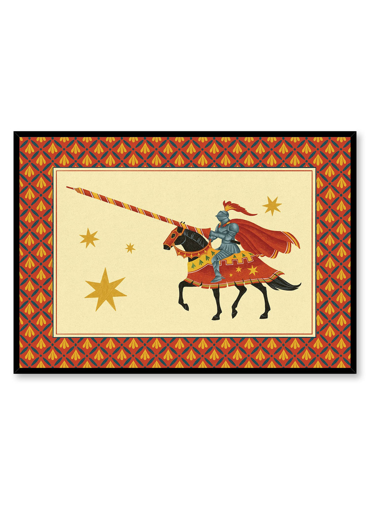 Be Bold Knight (Scarlet), Poster