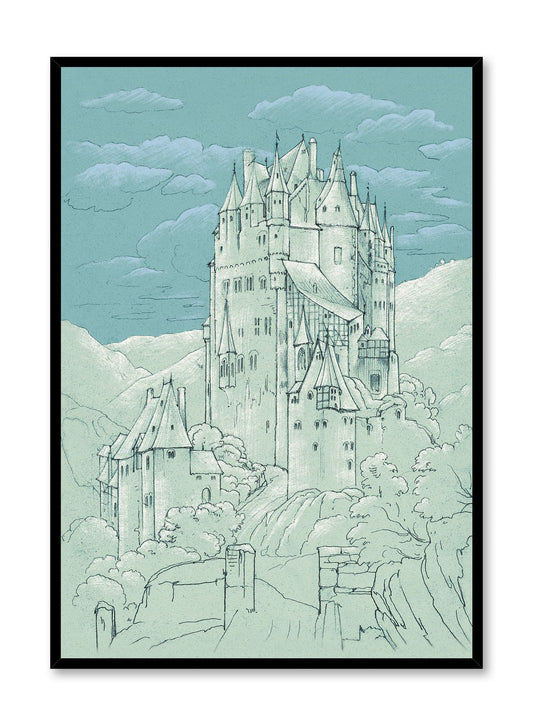 Chateau in Blue, Poster