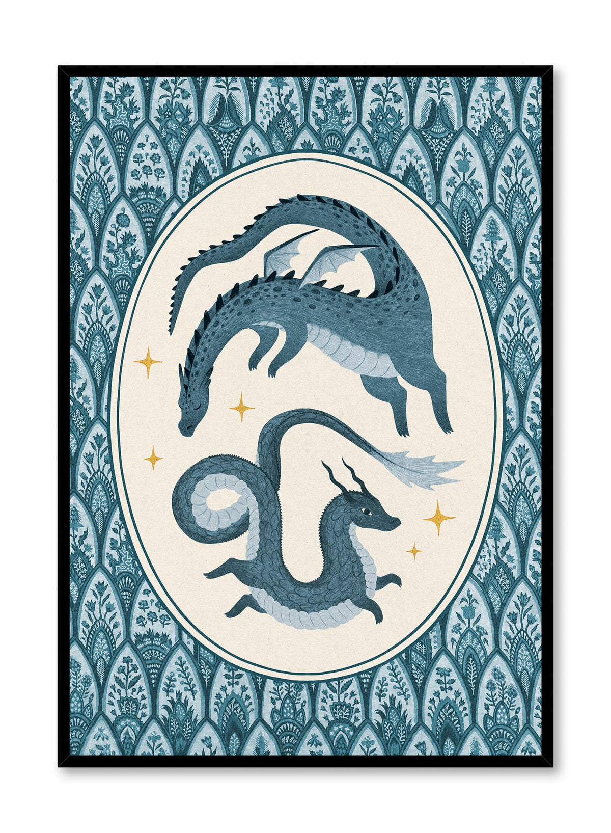 Little Blue Dragons, Poster